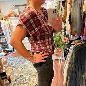 ✨5 for $25✨ Plaid Forever 21 Top
